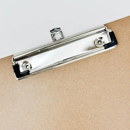 Clipboard Set of 6, Suitable for Classroom, Students, Children, A4 Standard clipboard Size 9 x 12.5 with Thin Clips, Office Supplies, School Supplies.