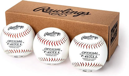Rawlings  Official T-Balls  TVB  Youth6u  3 Count  Sponge Rubber Core  IndoorOutdoor