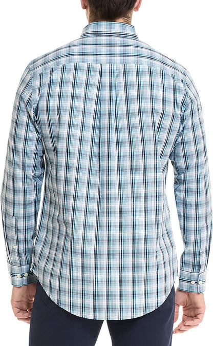 Arrow Men's Hamilton Poplin Long Sleeve Button Down Shirt