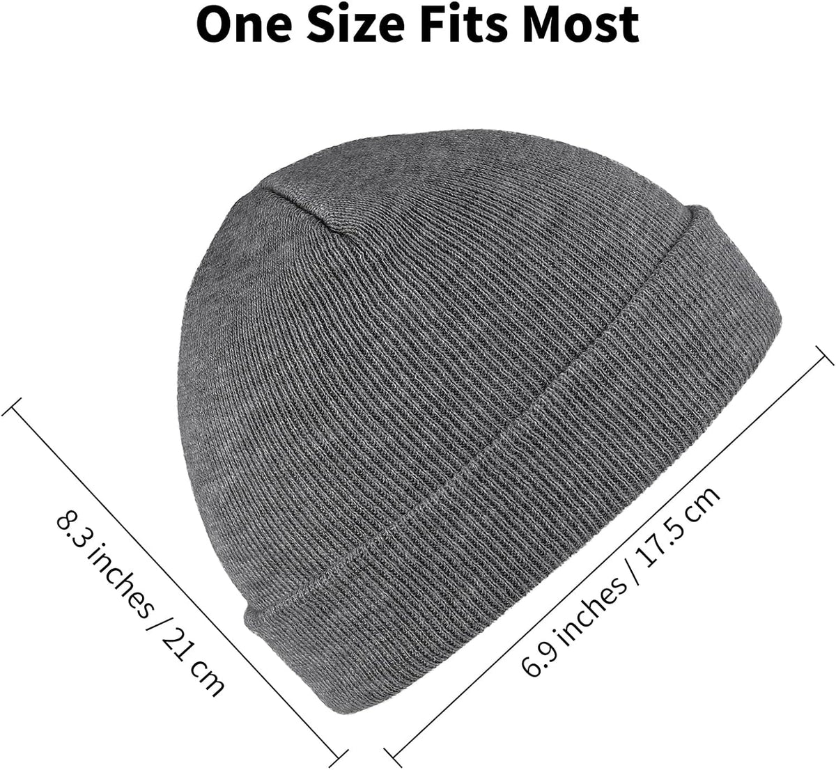 Beanie Cap Winter Warm Hats Soft Knit Beanie for Men or Women
