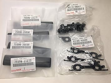 TOYOTA 2004 to 2020 4Runner 2006 to 2018 Rav4 ROOF Rack Removal Delete KIT OEM Genuine