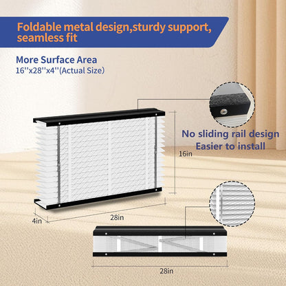 1 Pack 410 Replacement Filter,MERV11,16x25x4,Compatible with AprilAire 410 Whole House Air Purifiers Models,1410,1610,2410,2416,3410,4400, HVAC Furnace Filter Replacement,Actual Size:16"x28"x4"