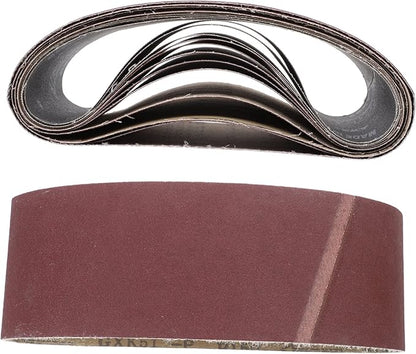 Woodworking Tools 6 in 1 Sanding Belt Assortment 80120150180240320 Grit Sanding Belts