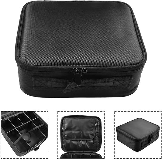 Fishing Reel Organizer, 1860D Oxford Cloth Reel Set Case with Adjustable Dividers,Padded Lining, Multi Carrying Ways for All Type Fishing Reels Fishing Saltwater Trolling(S)
