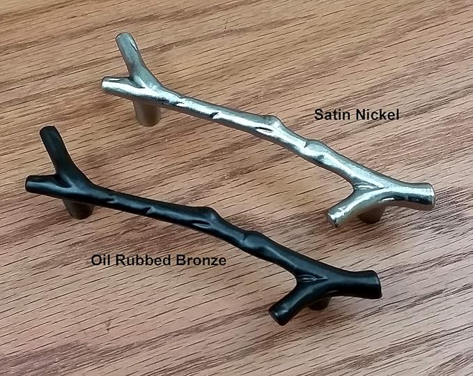 Twig Pull for cabinets and Drawers (Set of 4)