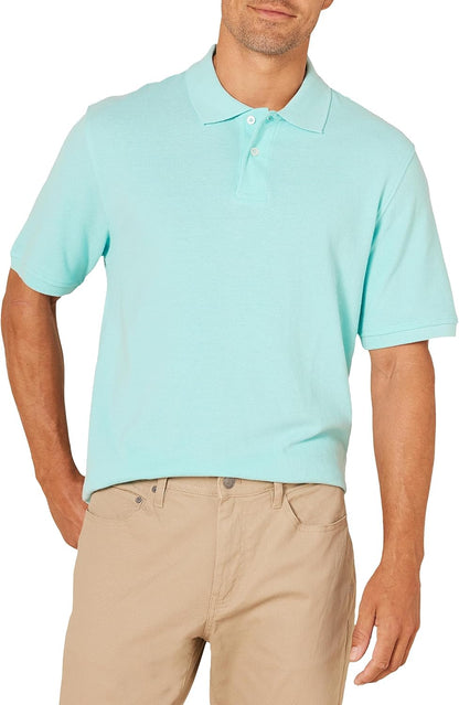 Men's Regular-Fit Cotton Pique Polo Shirt (Available in Big & Tall)