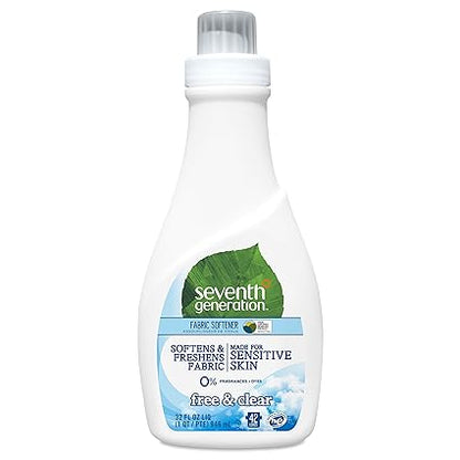 Seventh Generation Fabric Softener, Free  Clear, 32 Ounce Bottle