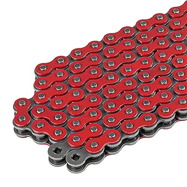 Caltric Red Drive Chain Compatible with Honda Trx400Ex Trx400X Sportrax 400 2X4 1999-2014