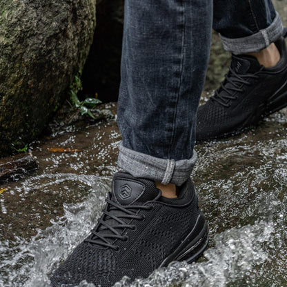 Lightweight, water-resistant work sneakers with superior slip resistance and all-day comfort for job site or everyday wear.