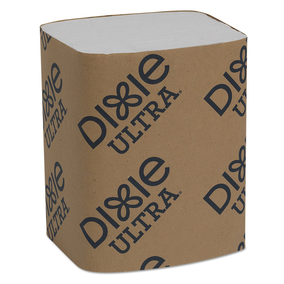Dixie Ultra® Interfold 2-Ply Napkin Dispenser Refills by Georgia-Pacific, White, 250 Napkins Per Pack, 24 Packs Per Case, 32006