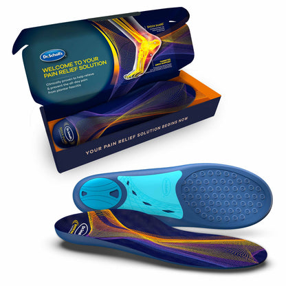 Dr. Scholl’s Plantar Fasciitis Pain Relief Orthotic Insoles, Immediately Relieves Pain: Heel, Spurs, Arch Support, Distributes Foot Pressure, 1 Pair