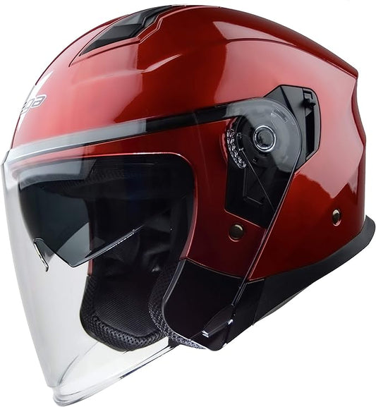 Unisex-Adult Open Face Motorcycle Helmet