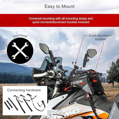 Tusk Olympus Tank Bag Small BlackTan