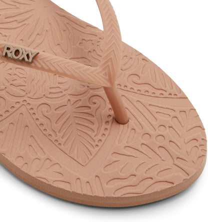 Beige Color Roxy Women's Antilles Flip Flop Sandal | Beach Sandals