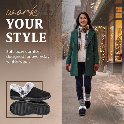 Skechers Women's Cozy Campfire-Fresh Toast Slippers