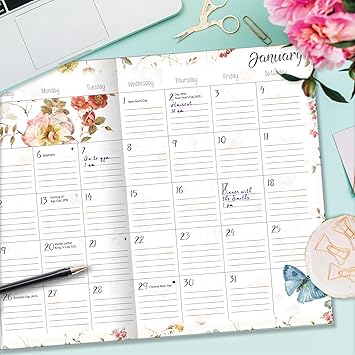 Lang, Watercolor Seasons by Lisa Audit 2025 Monthly Planner