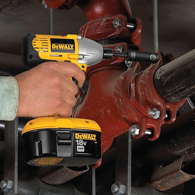DEWALT DW2542 14-Inch Hex Drive to 38-Inch Socket Adapter , Silver