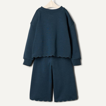 Essentials x Sofia Grainge Toddlers and Baby Girls' French Terry Sweatshirt Pant and Top Set