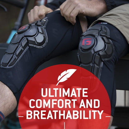 G-Form Pro-X3 Mountain Bike Knee Guards - Biking Knee Guards for Athletes - Knee Compression Sleeve for Mountain Biking & More - Protection Pads for Knee Support ( Size S)