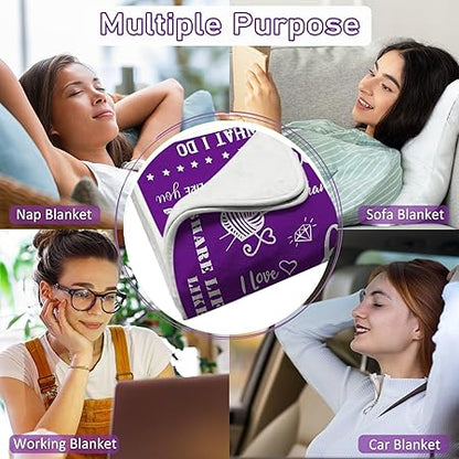 Hexagram Aunt Gifts for Women, Aunt Gifts from Niece, Auntie Gift Ideas, Best Aunt Ever Gifts Wearable Blanket, Aunt Gifts from Nephew Soft Flannel Wearable Blankets