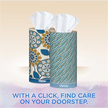 Kleenex Perfect Fit Facial Tissues, 3 count (Packaging May Vary)