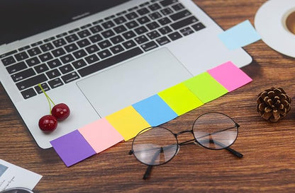 (24 Pads) Sticky Notes 1.5x2 in, 8 Colors Post Self Sticky Notes Pad Its, Bright Post Stickies Colorful Sticky Notes for Office, Home, School, Meeting, 75 Sheets/pad