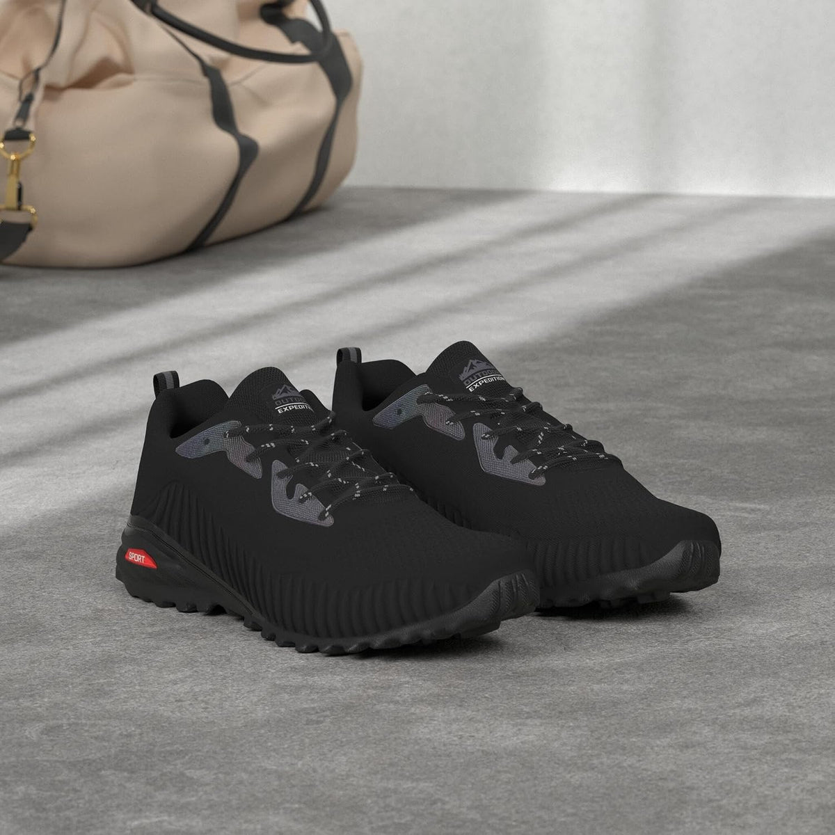 Kricely Men's Trail Running Shoes Fashion Walking Hiking Sneakers for Men Tennis Cross Training Shoe Outdoor Snearker Mens Casual Workout Footwear.