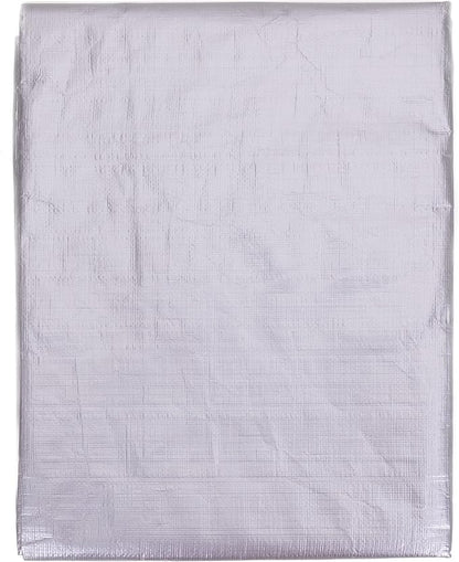 Kotap 8 x 20 Ft. Heavy-Duty Protection/Coverage Tarp, Superior Weave for Greater Longevity, 10-mil Multi-Use, Waterproof, TRS-0820, Silver (1-Pack)