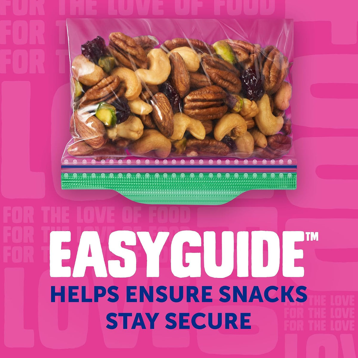 Ziploc Snack Bags, Easy Open and Close, Small Plastic Food Storage Bags, 108 Bags Total (
