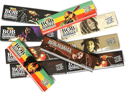 (10) Bob Marley King Cigarette Rolling Papers (4,331 in)