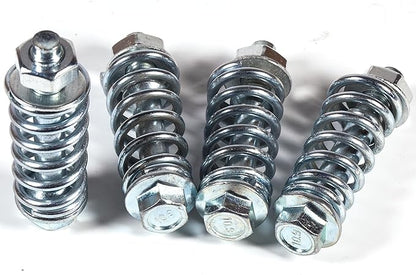 BEONEO-675-221 M10x1.25X75CM Antirust Exhaust Manifold Bolt Nut and Spring Repair Kit 4set for Replacement Bolt and Spring Hardware Kit 36454; 4978; 4979;206068H30A;90501A0006; 90501A0031.