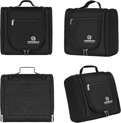 Hanging Toiletry Bag Extra Large Capacity  Premium Travel Organizer Bags For Men And Women  Durable Waterproof Nylon Bathroom, Shower, Makeup Bag For Toiletries, Cosmetics, Brushes