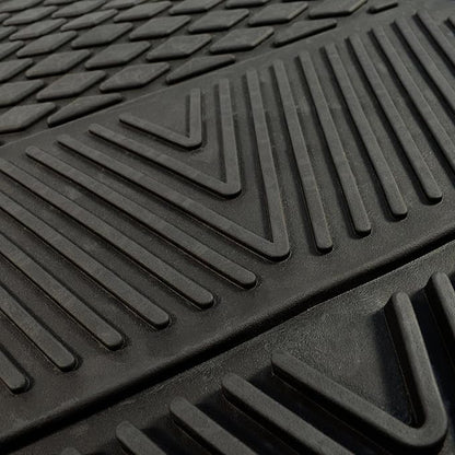 FANMATS 13249 Virginia Cavaliers 2-Piece Heavy Duty Vinyl Car Mat Set, Front Row Floor Mats, All Weather Protection, Universal Fit, Deep Resevoir Design