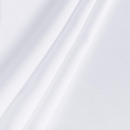sancua Rectangle Tablecloth - 60 x 84 Inch - Stain and Wrinkle Resistant Washable Polyester Table Cloth, Decorative Fabric Table Cover for Dining Table, Buffet Parties and Camping, White