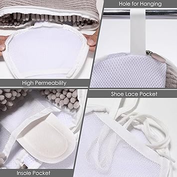 Laundry Shoes Bag I Shoe Washing Machine Bag for Washing Machine and Dryer I Shoe Cleaning Bag