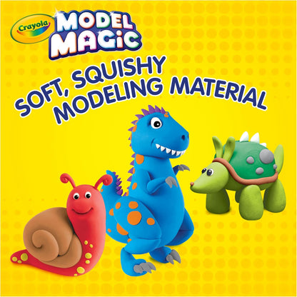 Crayola Model Magic White, 4?Pack (8 oz Each), Teacher Must Haves & Classroom Essentials, Air?Dry Modeling Material for Kids, Sculpting Craft Clay Alternative, Ages 3+