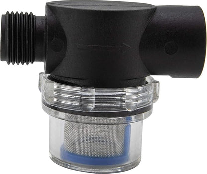 RecPro RV Replacement Water Pump Strainer  12 Twist-On Pipe Strainer  Compatible with WFCO and Shurflo Pumps (RecPro)