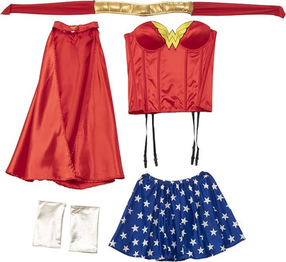 Adult Sexy Wonder Woman Costume (Stockings not included. Missing 1 silver cuff)