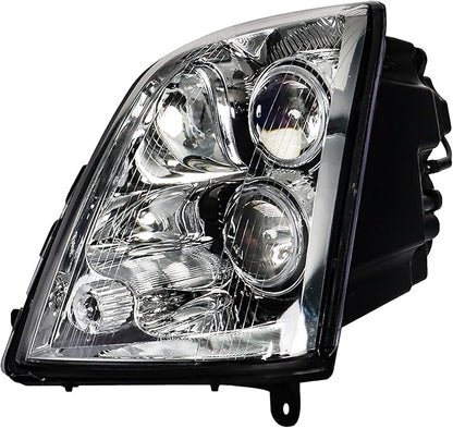 Headlight Headlamp Assembly Halogen Driver Side Replacement for STS 2005 2006 2007 2008 2009 2010 2011 Replacement for GM2502278 Left LH