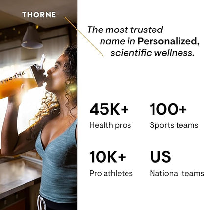 THORNE Zinc Picolinate 15mg - Highly Absorbable Zinc Supplement - Supports Wellness, Immune System, Eye, Skin, and Reproductive Health - Gluten-Free, Soy-Free, Dairy-Free - 60 Capsules