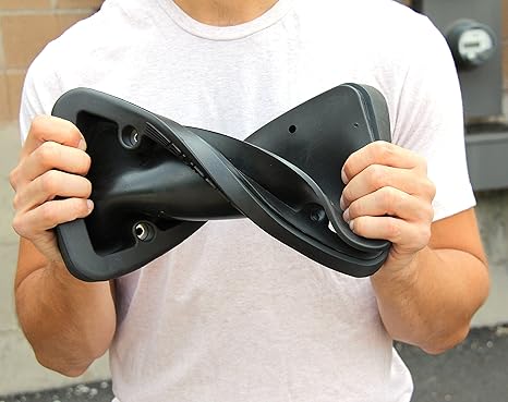 Plate Pocket by BumpTek - Flexible Rubber Front Bumper Guard, Front Bumper Protection, License Plate Frame. Cushions Parking Bumps! (Street Edition)