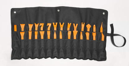 Lisle 68740 27 piece Trim Removal Master Set, Orange