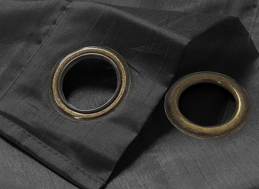 Nancy Faux Silk 54 x 84 in. Grommet Curtain Panel