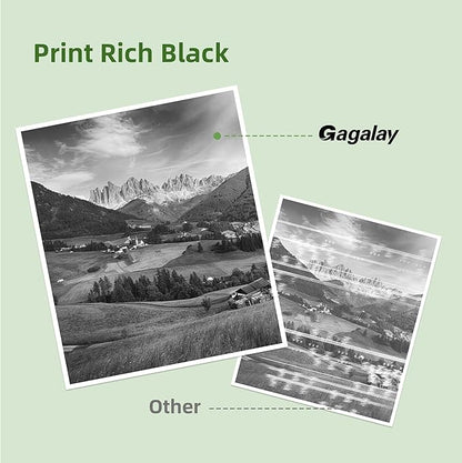 950XL Black Ink Cartridges Compatible for HP 950 951 XL 950XL 951XL Ink Cartridges (2 Black)