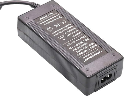 48v Battery Charger 54.6V 48Volt Power Supply Adapter Charger for Rad Battery 48 Volt DC 5.5 Round 13S Lithium Replacement Charge