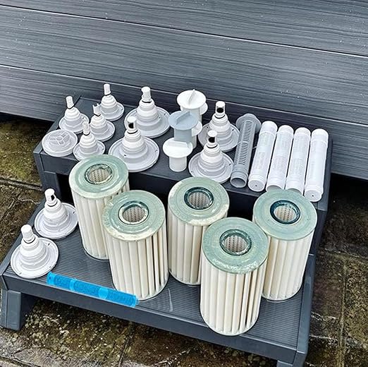 9-4/5 Inch Standpipe Compatible with Hot Spring Spas Tri-X Cartridge Filter (1, White)
