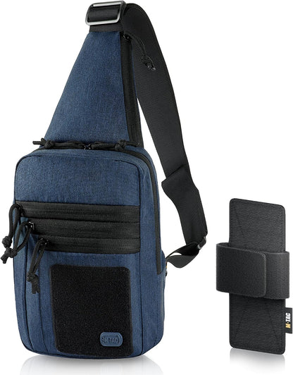M-Tac CCW Sling Bag for Men & Women - EDC Shoulder Bag Tactical - Crossbody Concealed Carry Bag - Mens Chest Pack