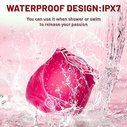 2024 New Toy for Women,Adult Toys for Women Portable Pleasure Sexy Toy Sensory Licking Sucking Massage Tool USB Fast Charge,8 Modes,Waterproof RK-7