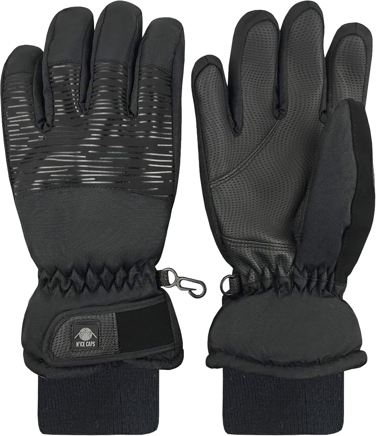 N'Ice Caps Kids Waterproof Winter Thinsulate Warm Gloves (10-12 years)