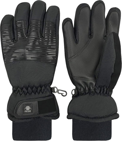 N'Ice Caps Kids Waterproof Winter Thinsulate Warm Gloves (10-12 years)
